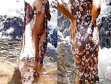 Deshi Indian Gril Jungle River Bathing Nud