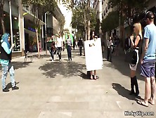 Cheating Wife In Public Streets Humiliated