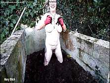 In Manure With Rubber Boots & Gloves Pt1 - Marybitch