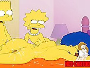 Cartoon Porn Simpsons Porn Bart And Lisa Have Fun With Mom Marge