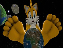 Tails Gives Footjob To Earth With His Foxy Feet