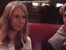 Girl Suck Dick For 100 Euros In A Cafe In Front Of Everybody