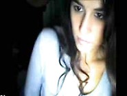Italian Girl Plays On Webcam
