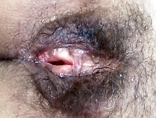 I Exhibit My Transsexual Hairy Twat After Being Penetrated By A Monstrous Dick