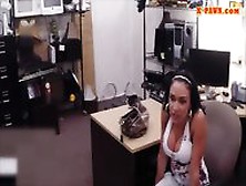 Booby Latina Sells Her Cellphones And Fucked At The Pawnshop