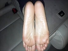 Latina Co Worker Let Me Record Her Soles Again