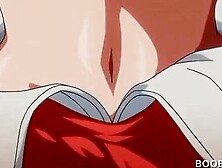 Chesty Hot Naked Anime Girl Pussy Fucked In Close-Up