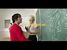 Hot Blonde Teacher Classroom Sex