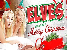 Karol Lilien And Lovita Fate In Elves Wish You A Merry Christmas