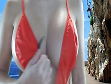 Curvy Norwegian Girl In Exotic Amazon Cosplay With Big Boobs Fucks Her Pussy With Sex Toy.