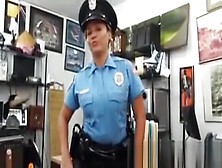 Latina Cop Posing For Sexy Pics In Uniform To Get Cash