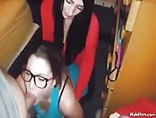 College Lesbian Action And Threesome Sex