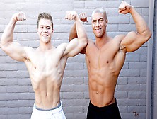 Gay Hoopla - Muscular Men Fucking (Kyle Dean And Sean Costin)
