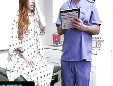 Perv Doctor - Cutie Ginger Patient Getting Fuck Rough And Impregnated By Freaky Doctor