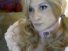 Sissy Baby Doll,  Chastity,  Fills Hole And Is Humiliated
