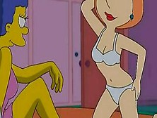 Lesbian Hentai - Marge Simpson And Lois Griffin