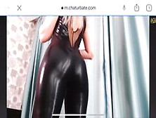 Hot Girl Doing Squats In Latex On Chaturbate