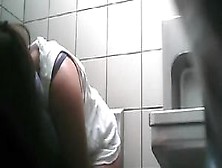Hot Ladies Spied In A Public Toilet
