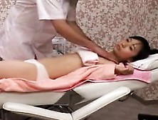 Japanese Chick Gets Dressed For A Sensual Massage In Her Un