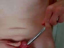 Young Gay Urethra Sounding 13Mm Stretching With Meatotomy Part 2