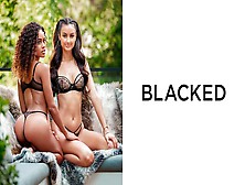 Playful Ladies Eliza Ibarra And Scarlit Scandal Share A Big Black Penis