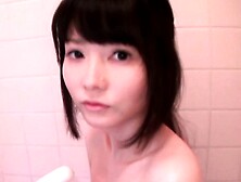 Hot Japanese Teen In The Shower Gets Finger Groped In The Tu
