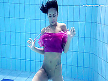 Zlata Oduvanchik Underwater Swimming Babe