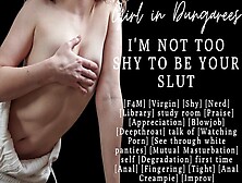 Asmr | Fuck This Shy Virgin In The Rear-End | Audio Porn | Slutty Talk | Oral Sex | Anal