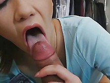 Teen Riley Mae Gets Cum In Mouth From Stepbro