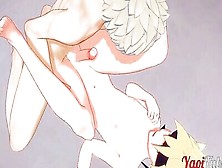 Boruto & Bakugou Are Flip Fucking In This Adult Hentai Gay Cartoon