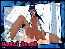 Pov Fucking Nessa,  The Water Gym Leader From Pokemon Sword And Shield.  Swallows Cum At The Pool.