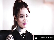 Modern-Day Sins - Huge Penis Doctor Becomes Tattooed Goddess's Cum