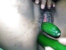 Cucumber In Both Holes