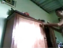 Drunk Webcam Girl Shitting On The Bedroom Floor