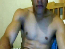 Boy With Thicket On Web Cam!