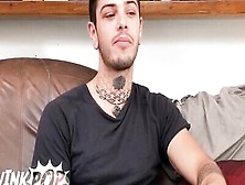 Sexy Twink Is Interviewed And Fucked By A Horny Gay Cameraman On The Casting Couch
