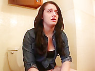Aurelia Pooping In Toilet