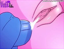 Blue Rides Pink In The Booty And She Asks Him To Insert His Wang Faster - Among Us Anime