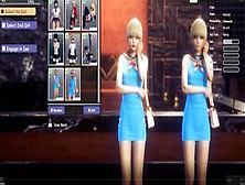 Honey Select 2 - Blonde Twins Getting Fucked After Lesbian Games