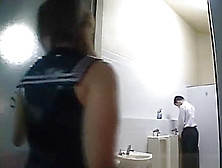 Japanese Man Abused By Chubby Japanese In The Restroom