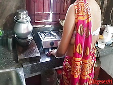 Red Saree Kitchen Sex In Sonali ( Official Video By Villagesex91 )