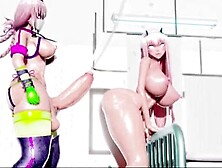 Futa Futanari Anal Lesbians 3D Anime