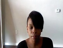Ebony Babe Shakes Her Huge Ass