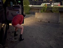 Milf Peeing In Public While Cars Pass By - Not Anna