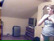 Spy Cam Installed In Bedroom Catches Big Tits Woman