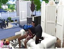 Lexxxington Parr Getting Face Drilled And Losing Virginity (Sims 4)