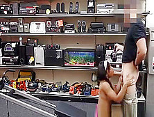 Pawn Shop Owner Blown By Black Fit Babe