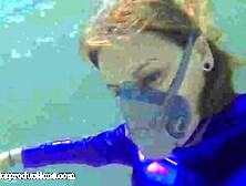 Megan Jones Attacked Underwater