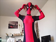 88 Zentai Deadpool Girl Costume Blowjob - Sex Movies Featuring Sexy Tights