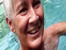 Pervert Granny Leilani In The Pool (Leilani Lei)